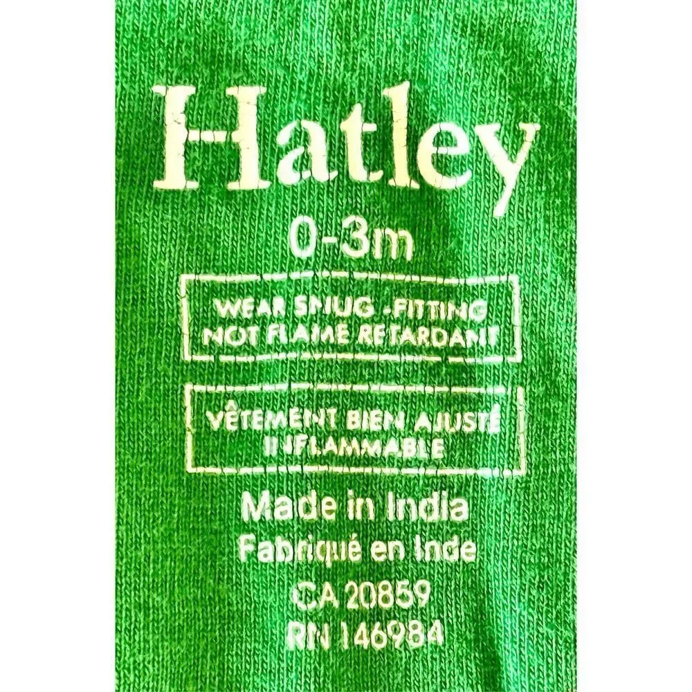 Pottery Barn Kids & Hatley Kids Bundle Christmas Santa Nursery Sleepwear Footsie